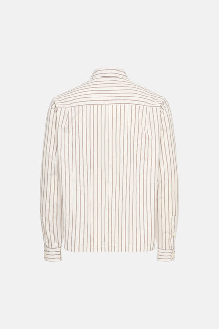 Chemise à manches longues - beige