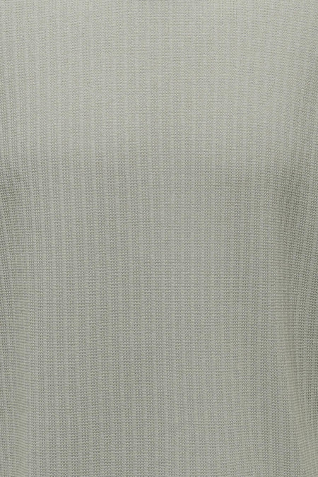 T-shirt vert à manches courtes en maille fine côtelée de ONLY & SONS®.