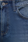Short - mid blue denim
