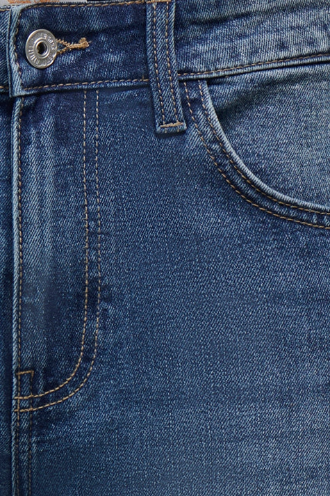 Short - mid blue denim