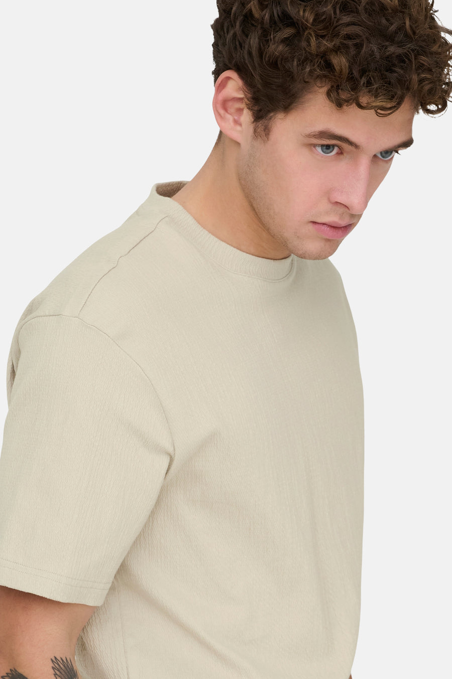 T-shirt (manches courtes) Écru - ONLY & SONS®