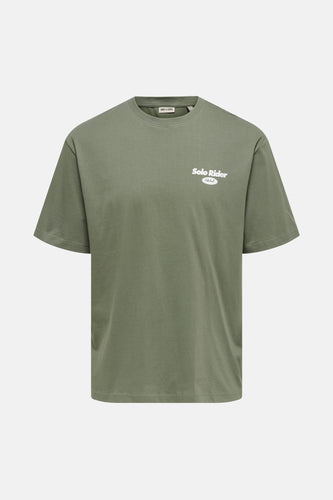 T-shirt à manches courtes - vert - ONLY & SONS® - 7