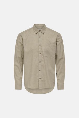 Chemise (manches longues) beige - ONLY & SONS®