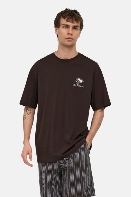 T-shirt (manches courtes) brun - ONLY & SONS®
