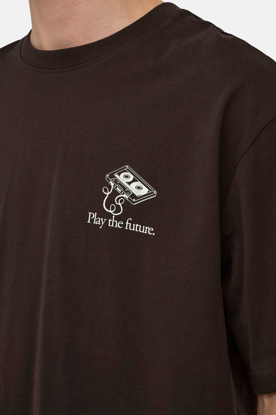 T-shirt - brun