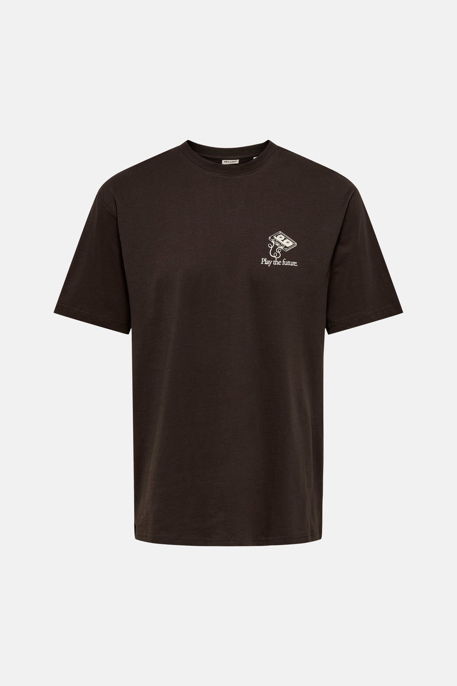 T-shirt - brun