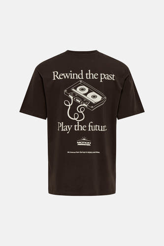 T-shirt - brun