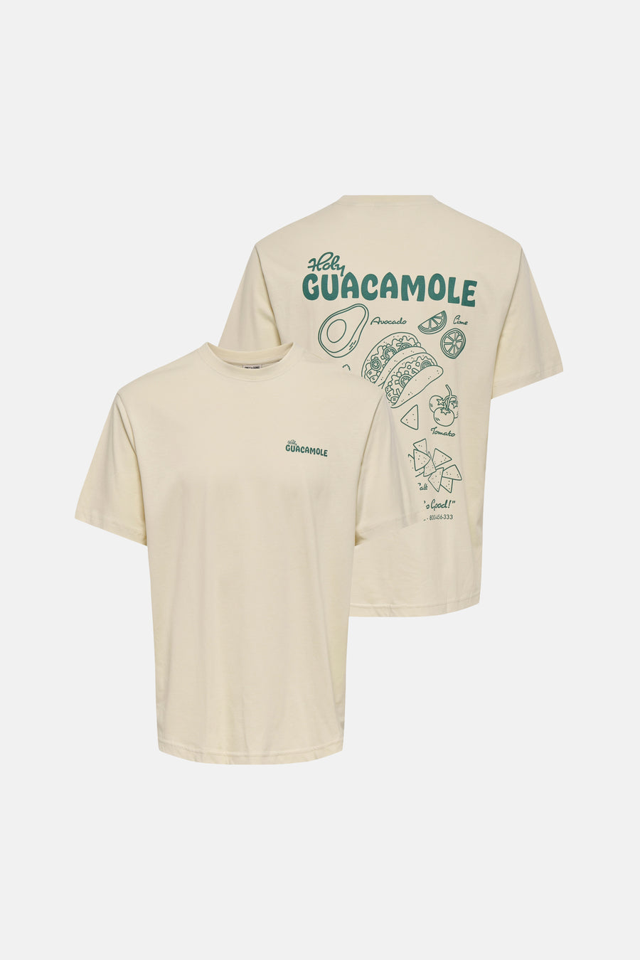 T-shirt (manches courtes) Écru - ONLY & SONS®