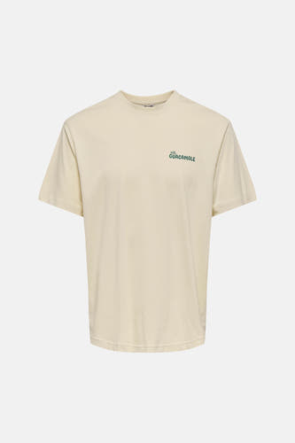T-shirt (manches courtes) Écru - ONLY & SONS®