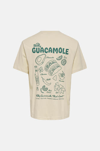 T-shirt (manches courtes) Écru - ONLY & SONS®