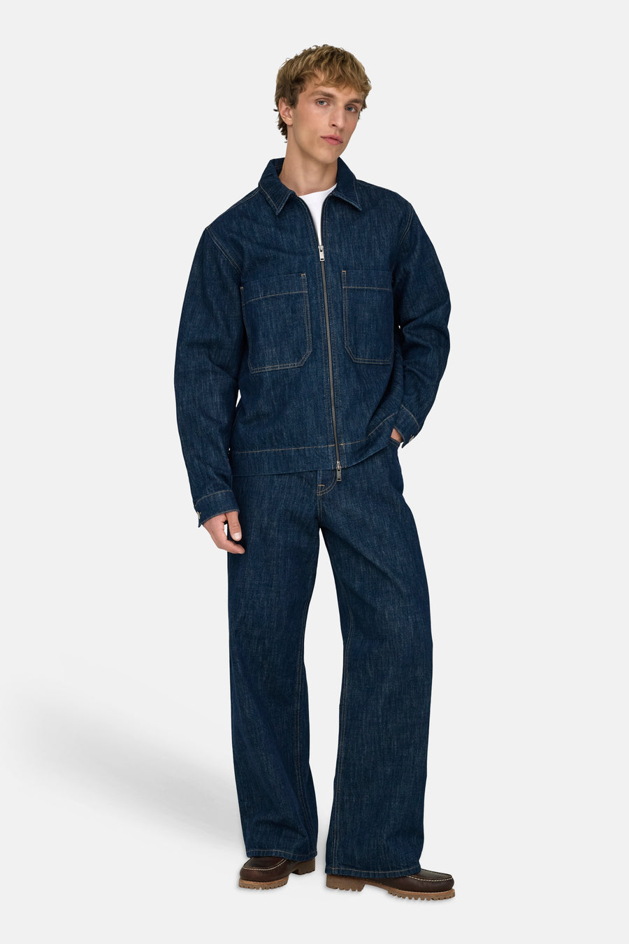 Chemise en jean mid blue denim - ONLY & SONS®