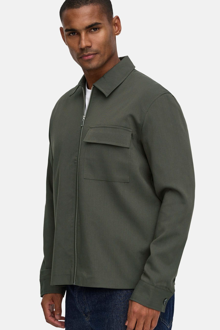 Chemise (manches longues) vert - ONLY & SONS®
