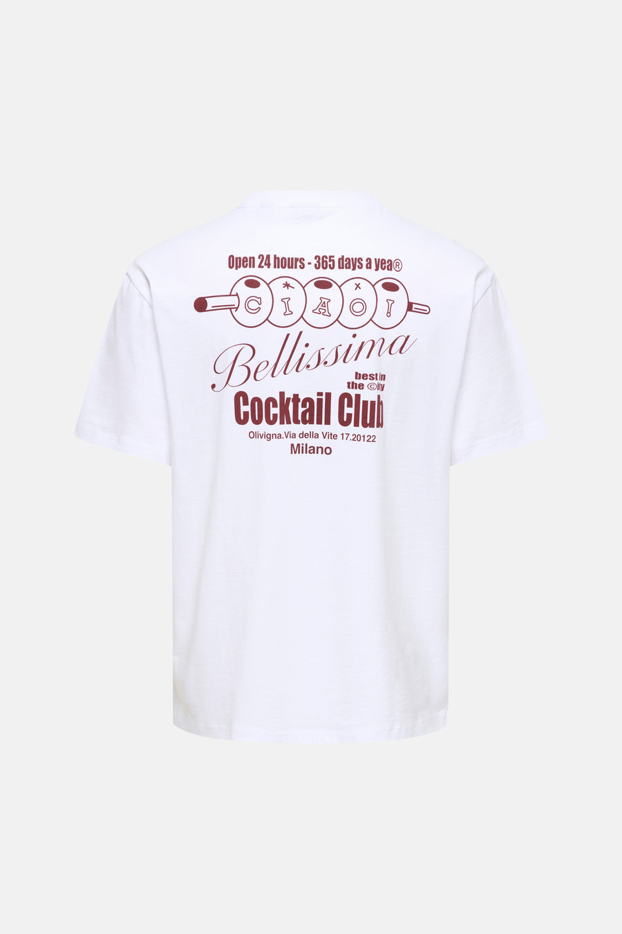 T-shirt à manches courtes - Bright White