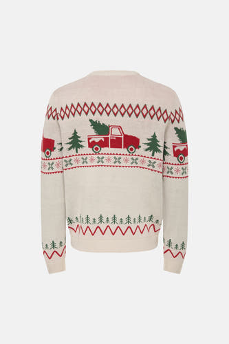 Pull col O Écru - ONLY & SONS®