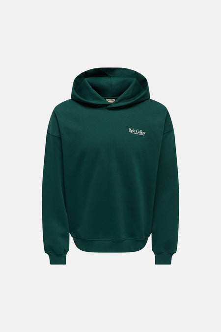 Sweat à capuche - vert