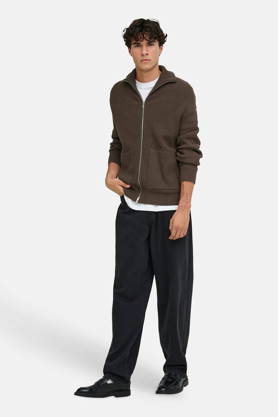 Gilet brun - FRML