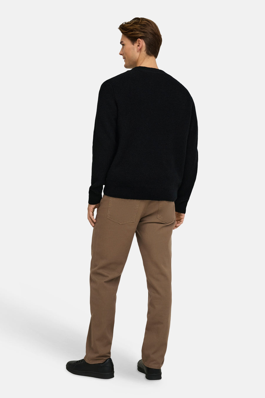 Pull col V noir - FRML