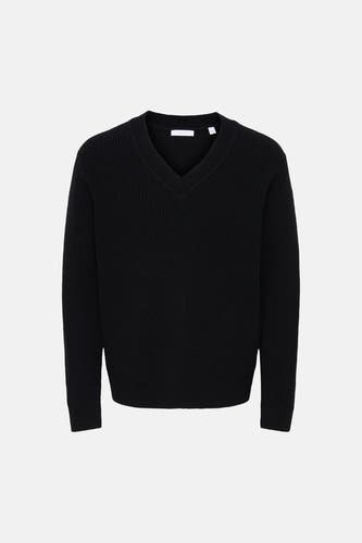 Pull col V noir - FRML