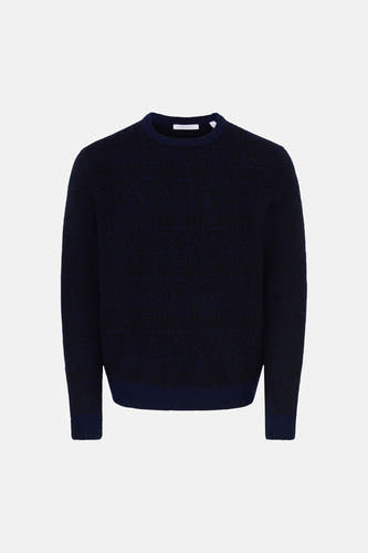 Pull col O bleu - FRML