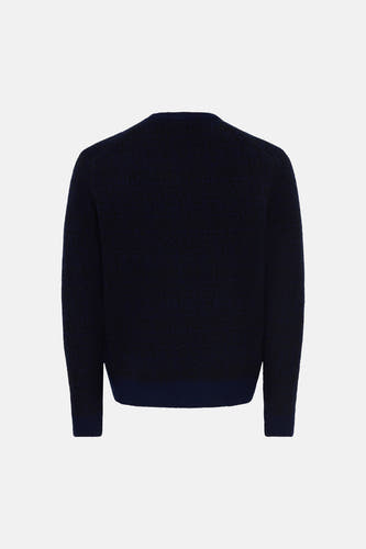 Pull col O bleu - FRML
