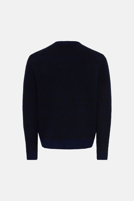 Pull col O bleu - FRML