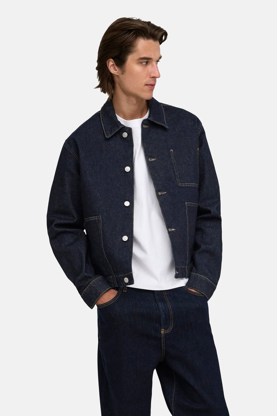 Chemise en jean dark blue denim - FRML