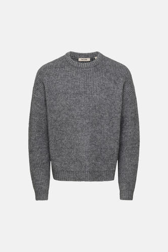 Pull col O gris - FRML