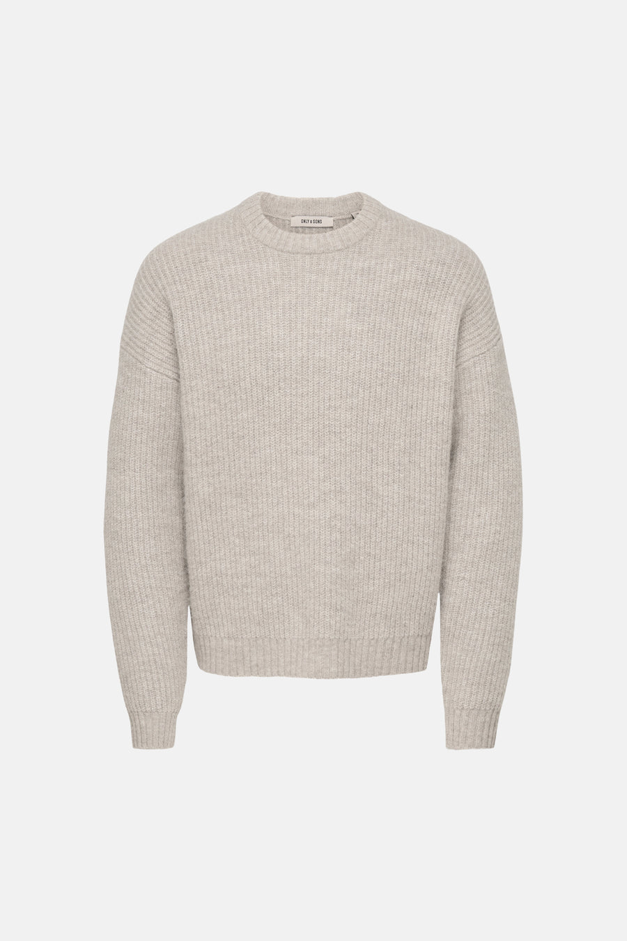Pull col O - écru