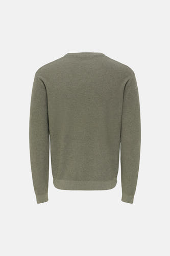 Pull col O gris - ONLY & SONS®
