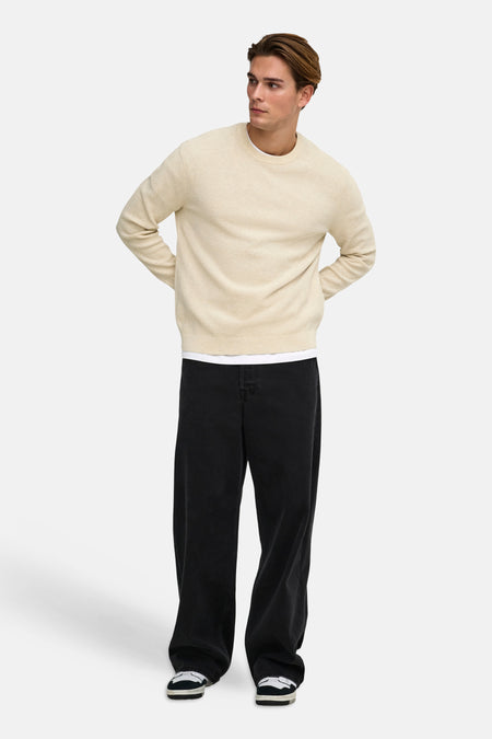 Pull col O Écru - ONLY & SONS®