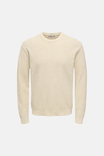 Pull col O Écru - ONLY & SONS®