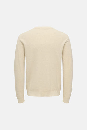 Pull col O Écru - ONLY & SONS®