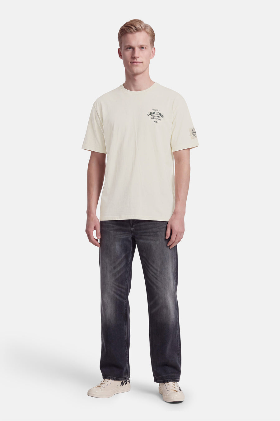 T-shirt à manches courtes - écru