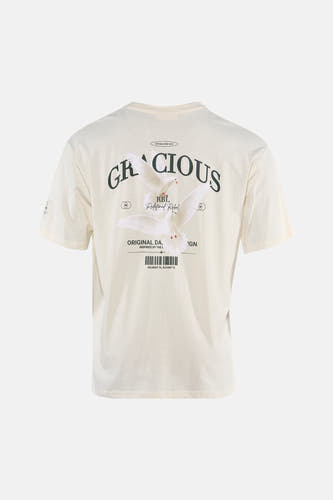 T-shirt à manches courtes - écru