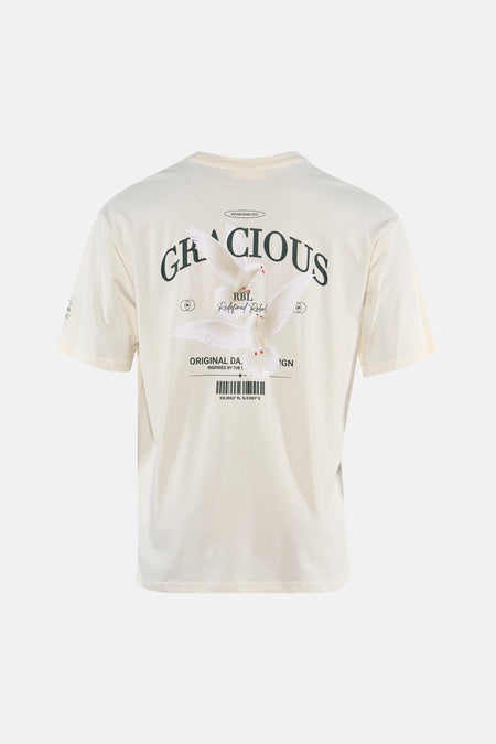 T-shirt (manches courtes) Écru - REDEFINED REBEL