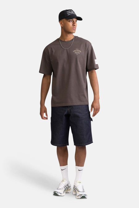 T-shirt à manches courtes - brun