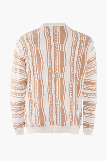 Pull col O Écru - REDEFINED REBEL