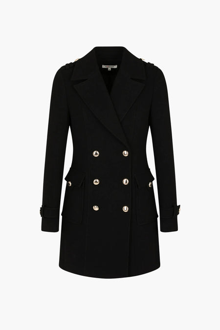 Veste longue Noir - Morgan De Toi