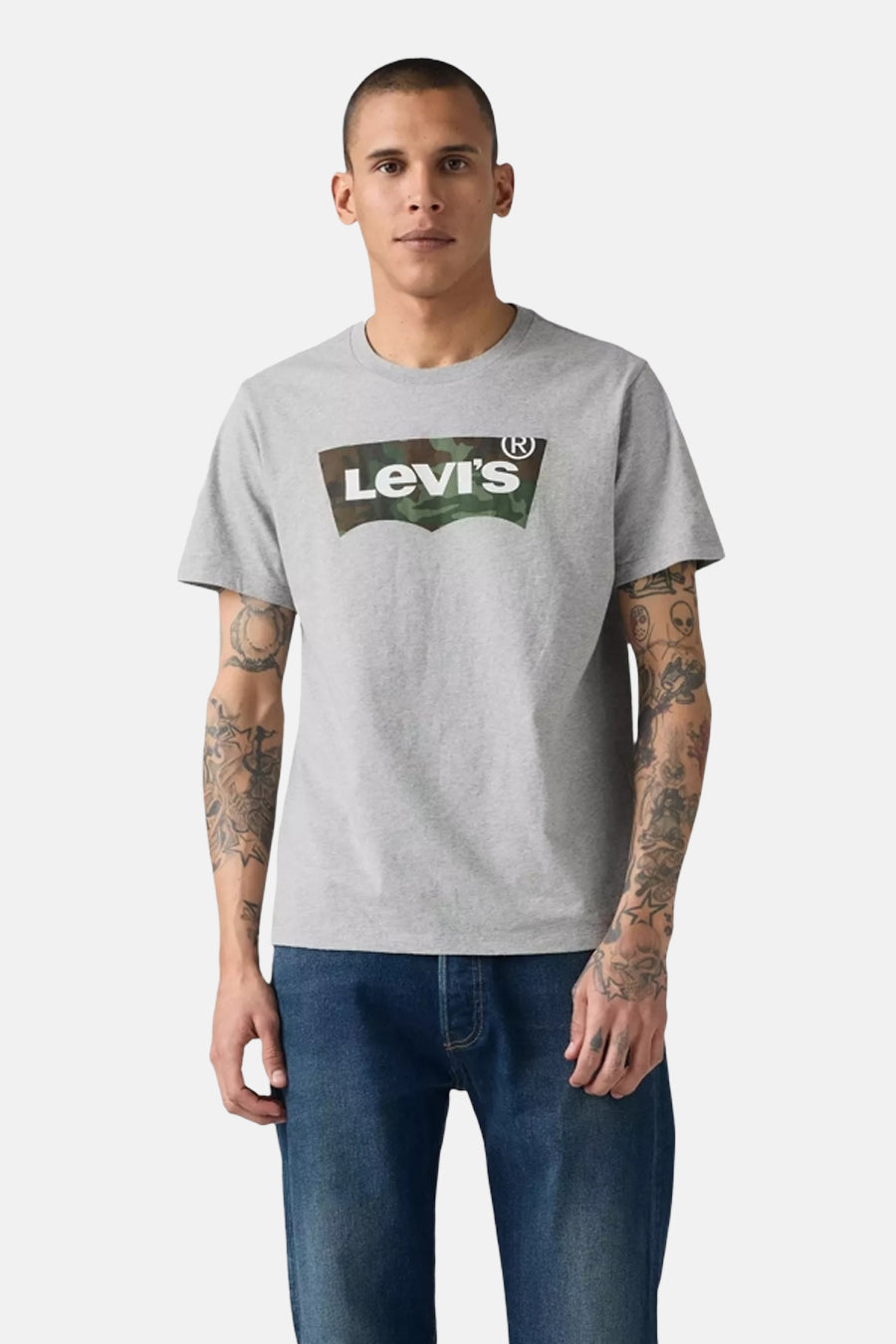 T-shirt à manches courtes - gris