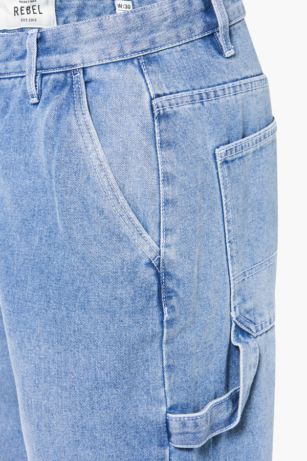 Jeans wide Light blue denim - REDEFINED REBEL