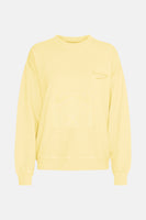 Sweat col O Jaune - THEJOGGCONCEPT