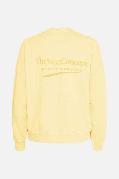 Sweat col O Jaune - THEJOGGCONCEPT