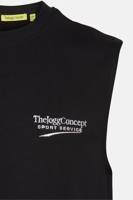 Tanktop Noir - THEJOGGCONCEPT