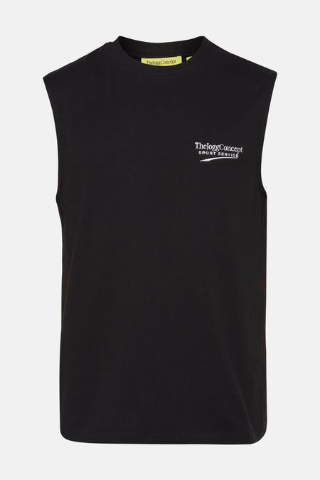 Tanktop Noir - THEJOGGCONCEPT