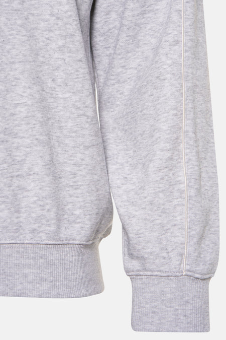 Sweat col O Gris - THEJOGGCONCEPT