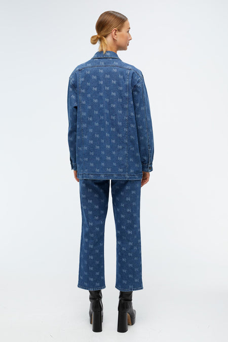 Chemise en jean - bleu