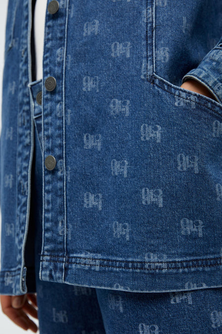 Jean - bleu denim mid