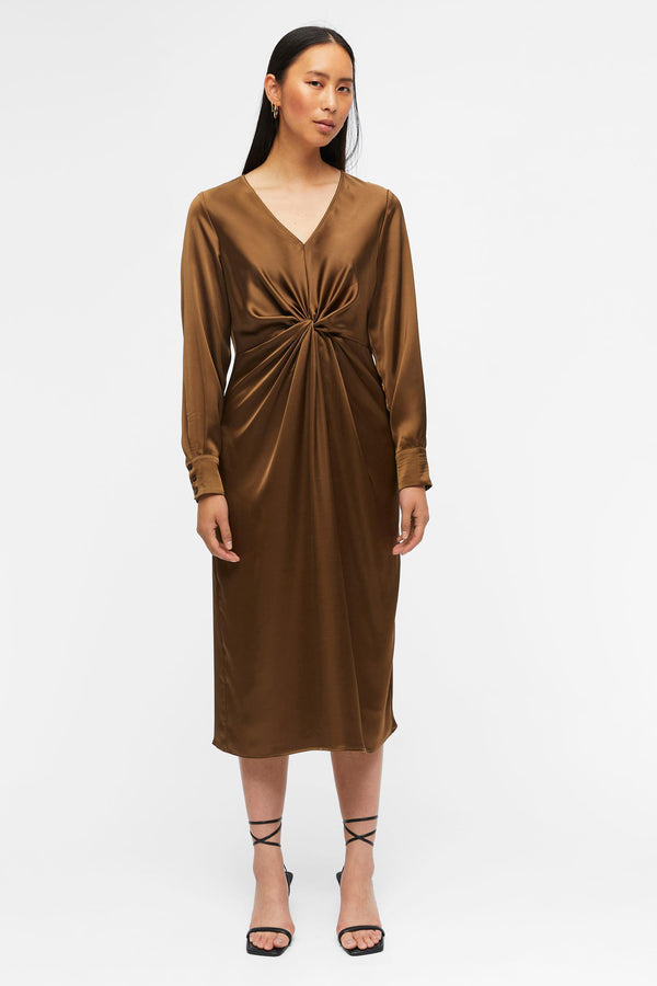 Robe 3/4 Brun - OBJECT