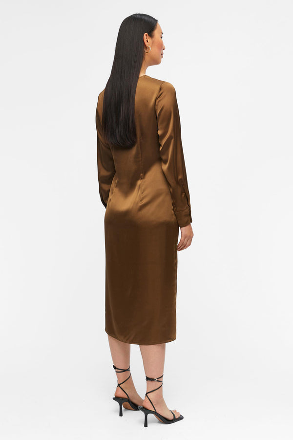 Robe 3/4 Brun - OBJECT