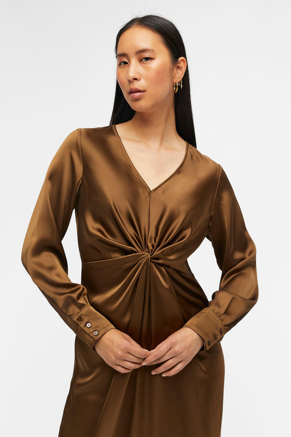 Robe 3/4 Brun - OBJECT